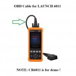 OBD2 Cable Diagnostic Cable for LAUNCH Creader 6011 CR6011
